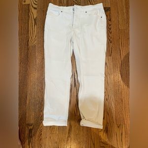 Banana Republic new white jeans
